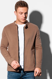 Heren - Vest - Effen - B1071-6 - Bruin