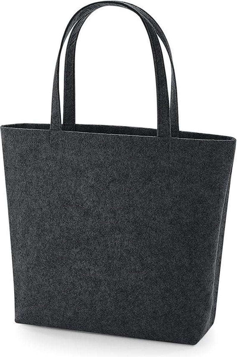 Senvi - Luxe Shopper - Kleur Antraciet/Melee