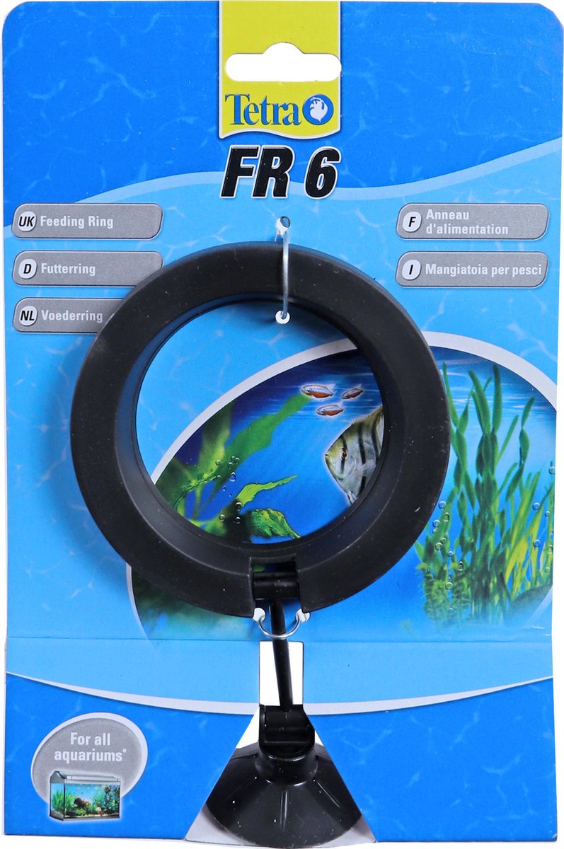 Tetra voederring met flexibele zuignap.