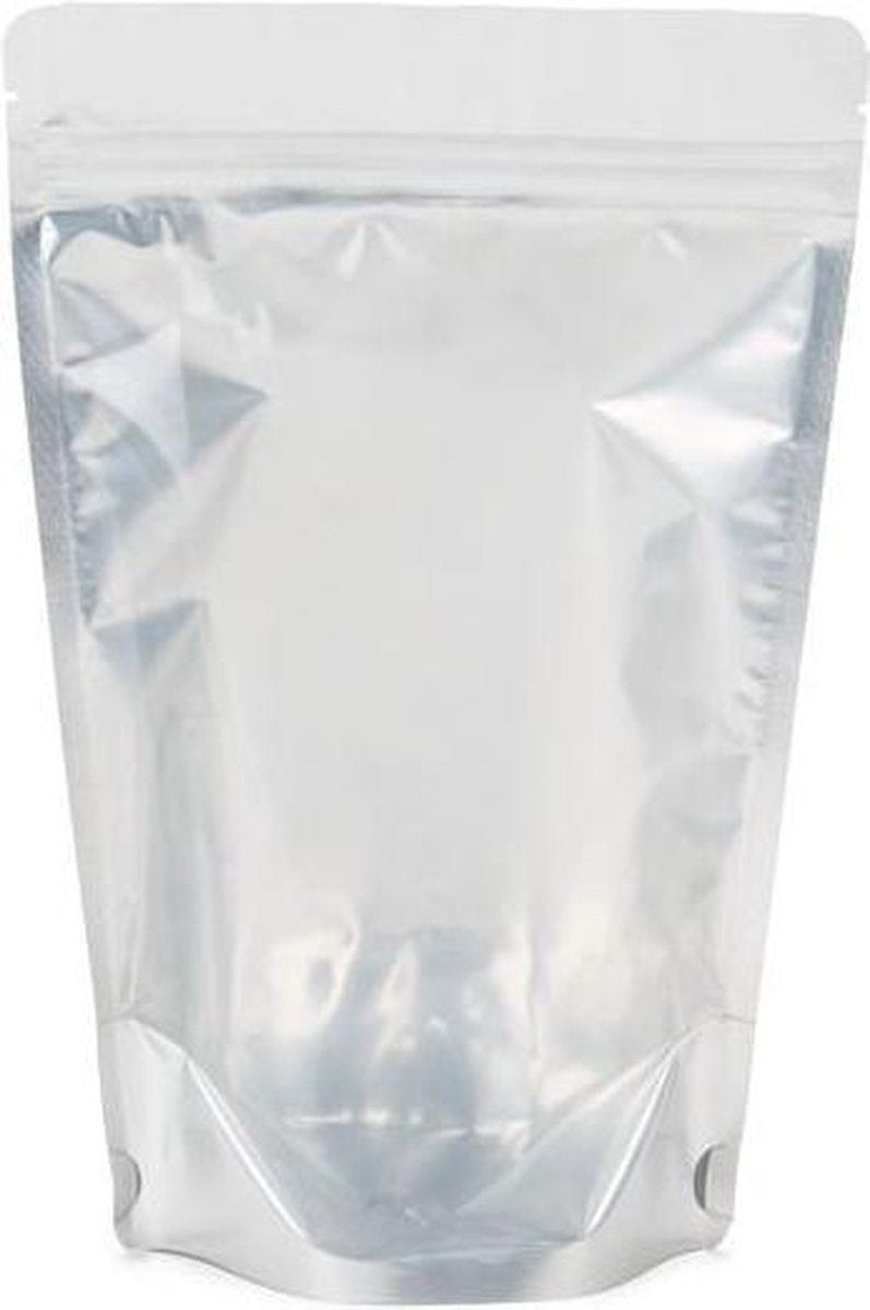 Stazakken Transparant/Zilver 15x9x23.2cm | 312 gram (100 stuks)