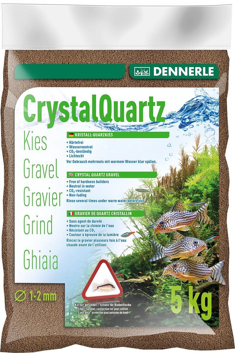 Dennerle Kristal Kwartsgrind Donkerbruin