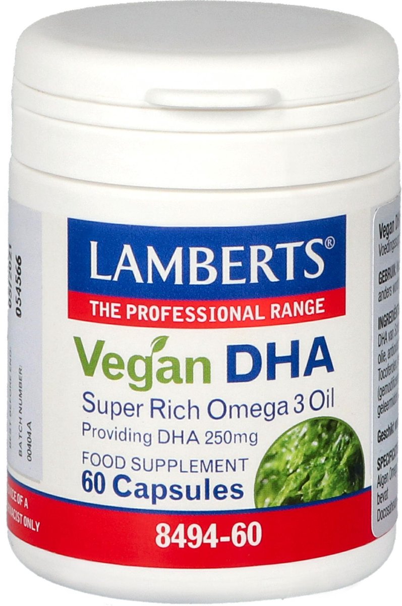 Lamberts Vegan DHA 60 vegicaps