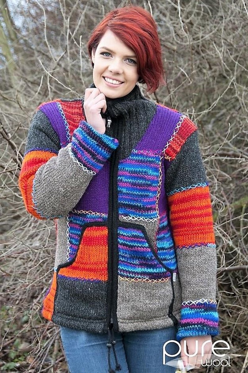 Pure Wool damesvest WJK-1502 D - XS