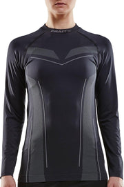 Craft Thermoshirt - Maat L  - Vrouwen - zwart/wit