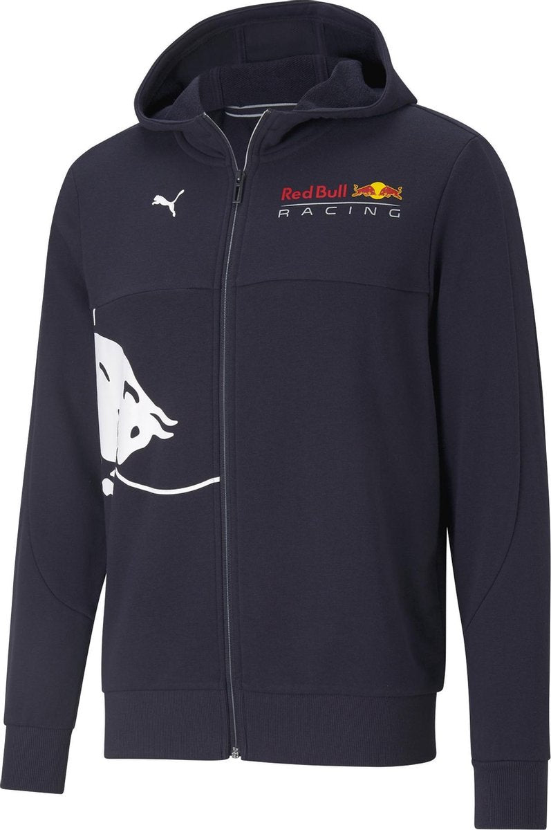 PUMA Red Bull Racing Hooded Sweat Jacket Sportvest Heren - Maat L