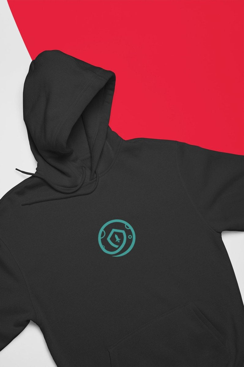 SAFEMOON LOGO HOODIE - Crypto Bitcoin Altcoin Currency Token Binance Coinbase Maat L