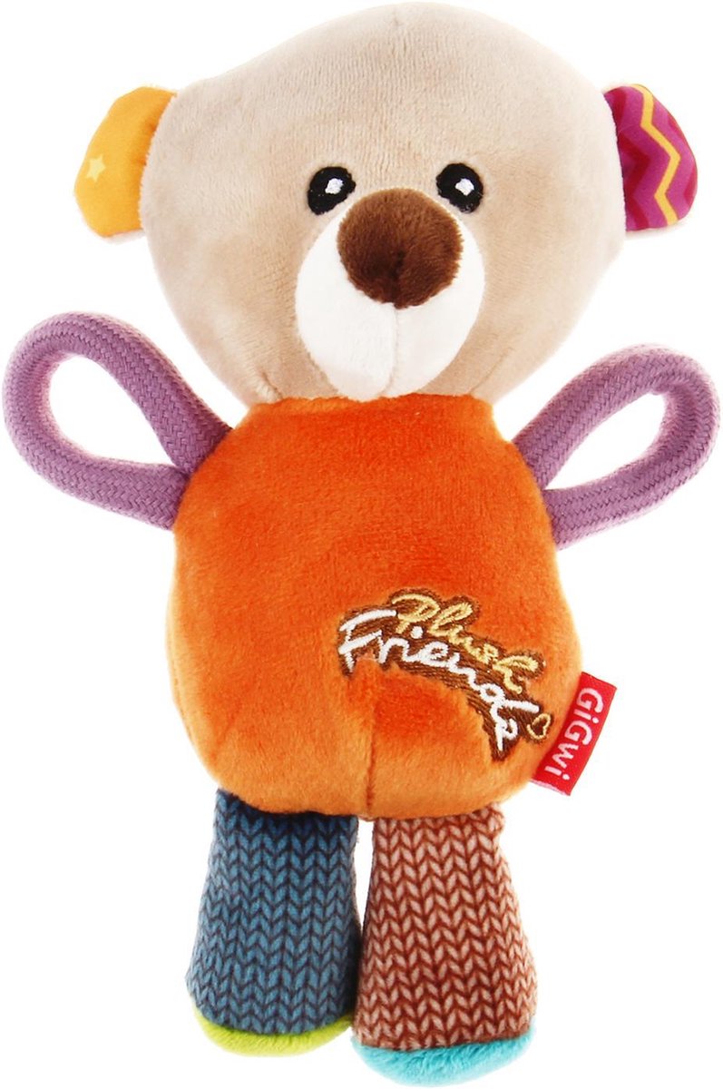 GiGwi Hondenspeelgoed GIG PLUSH FRIENDZ Beer 16 cm