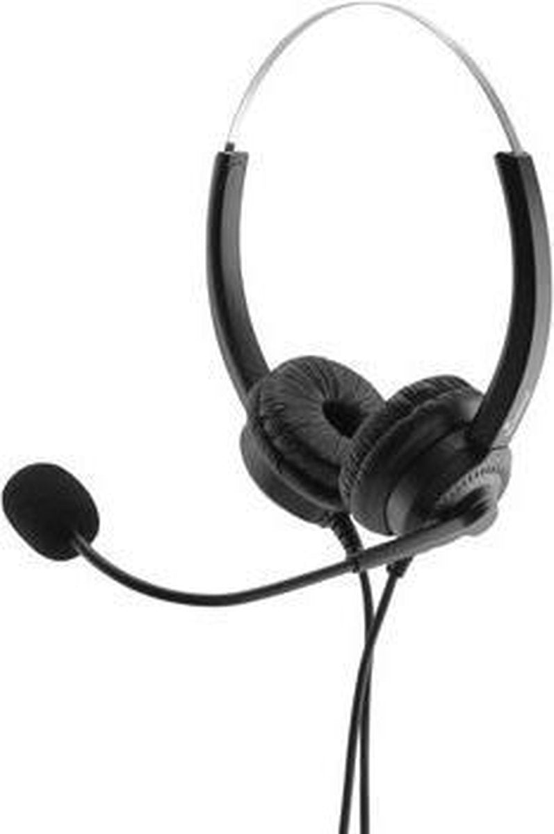 MediaRange MROS304 hoofdtelefoon/headset Hoofdband Zwart