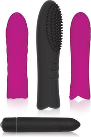 Evolved set vibrerende bullet en 3 sleeves - Roze
