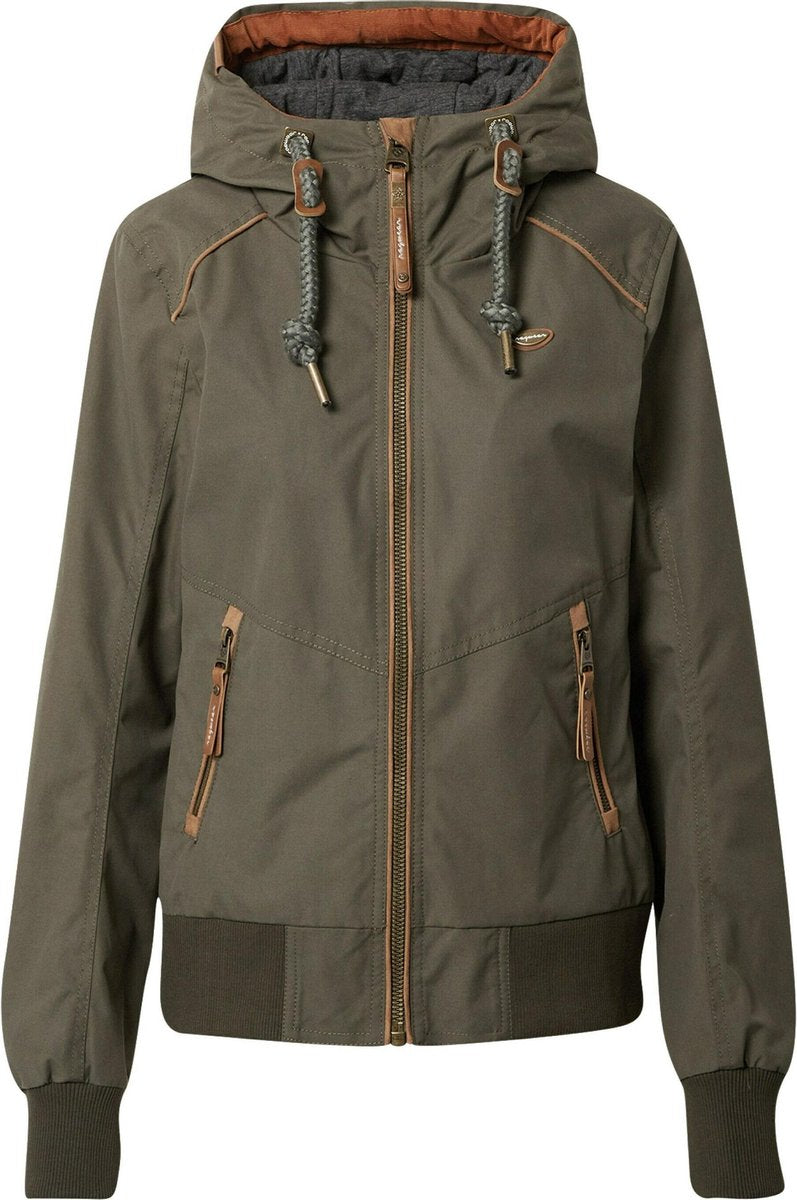 Ragwear tussenjas druna Bruin-Xs