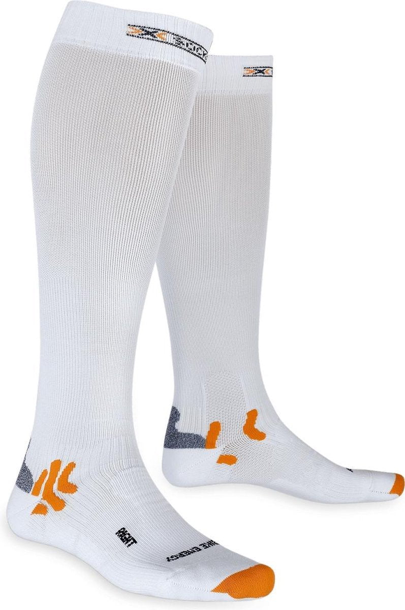X-Socks Bike Energizer fietssokken wit Maat 35-38