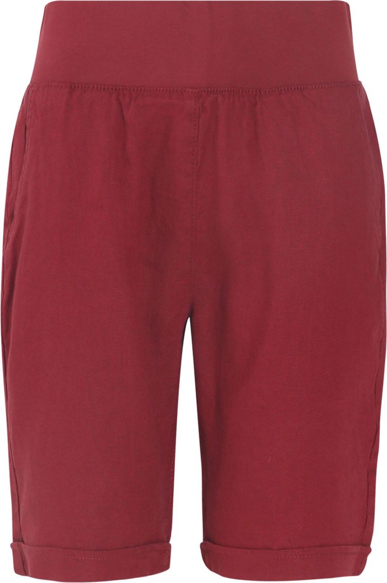 Cassis - Linnen short - Rood
