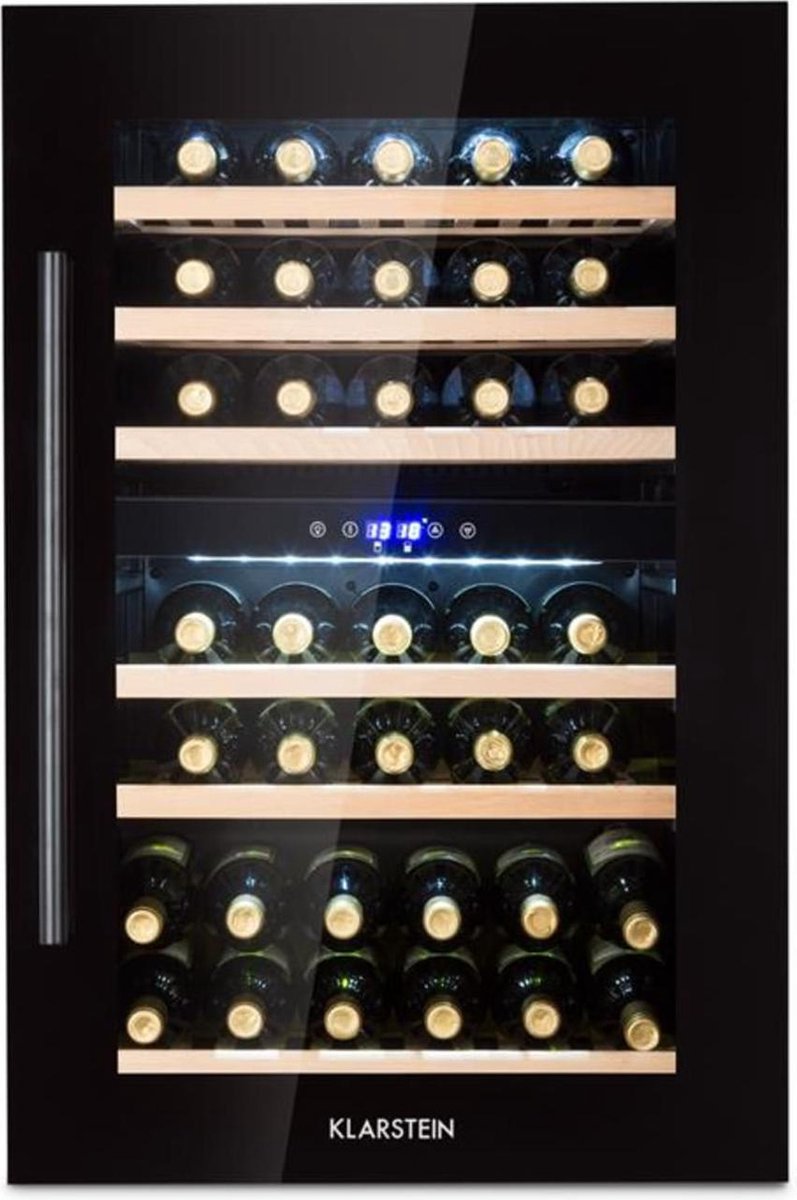 Vinsider 35D Onyx Edition wijnkoelkast inbouwapparaat energieklasse C