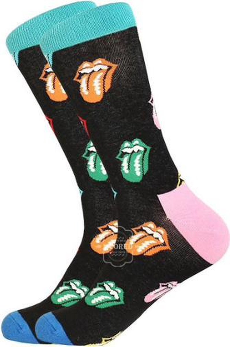 Fun sokken 'Rolling Stones' (91078)