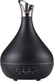 Devacieux Aroma Diffuser Vernevelaar + 10ML Neutriherbs Olie - Luchtbevochtiger Aroma Therapie - Donkerbruin