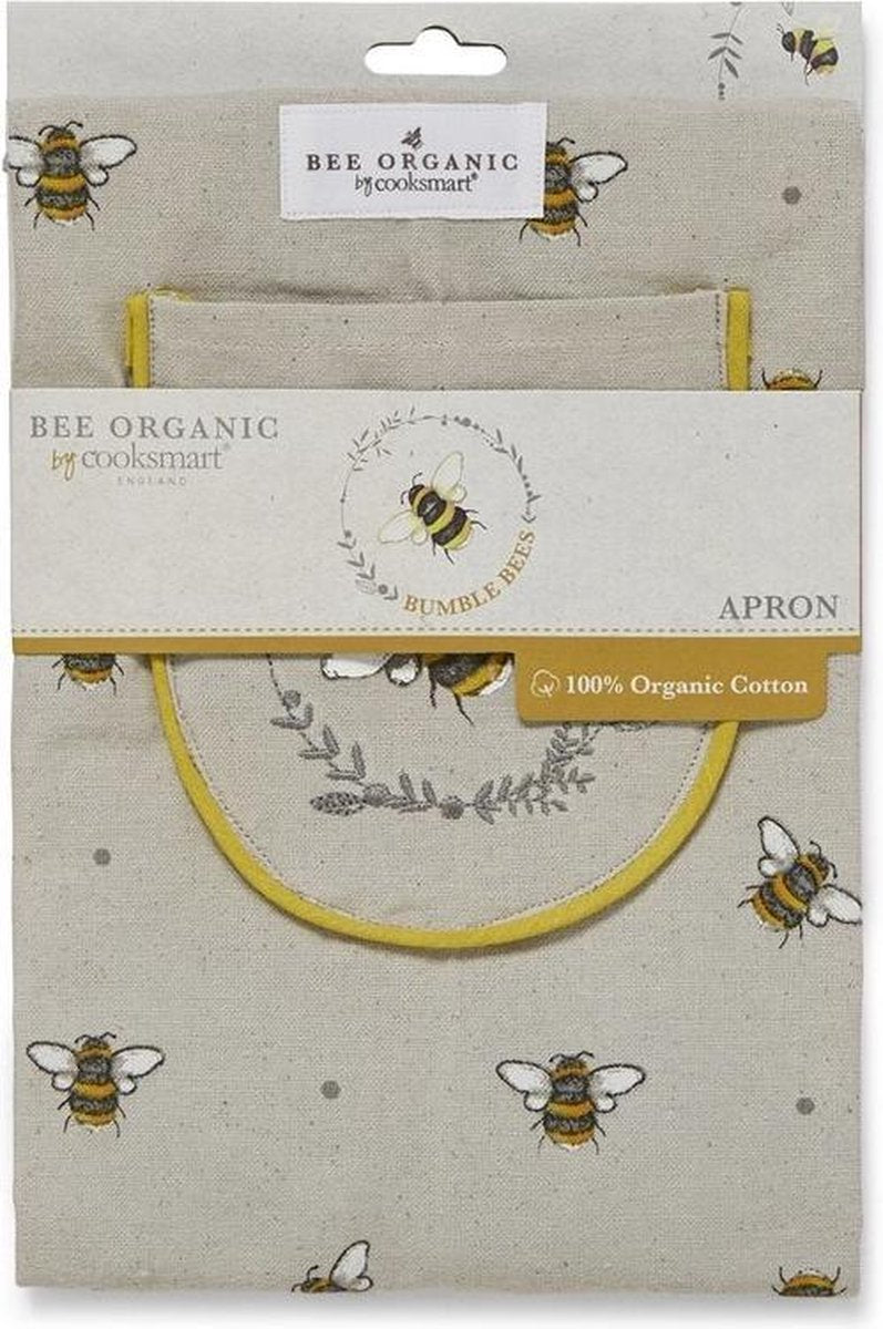 Cooksmart Bumble Bee keukenschort
