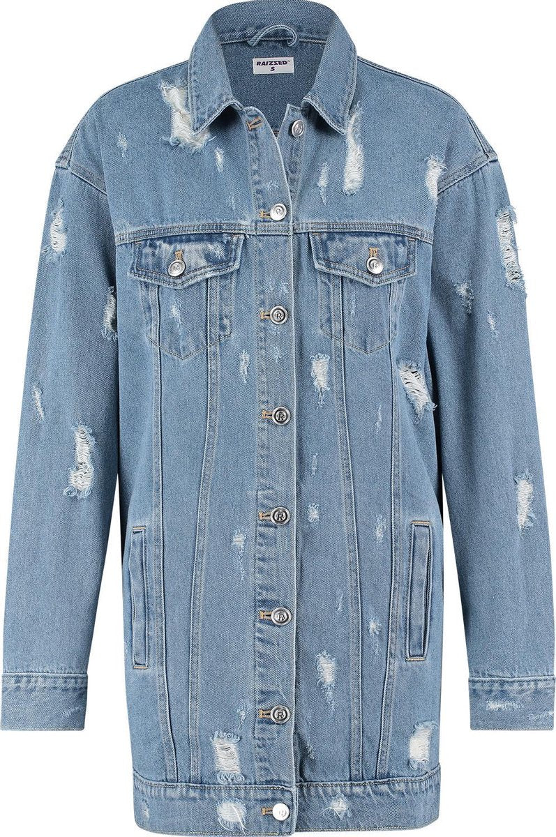Raizzed Jas Valley Vrouwen Jas - Vintage Blue - Maat XS