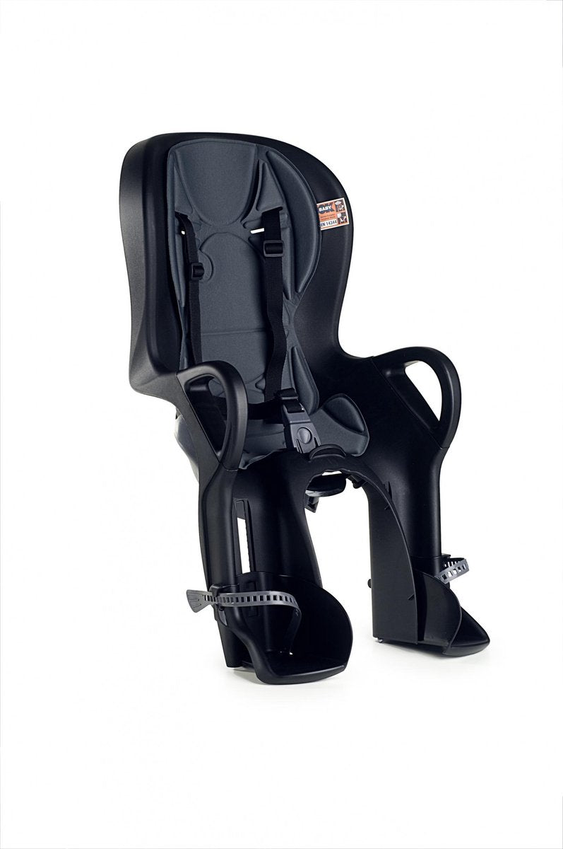 Ok Baby Fietszitje 10+ Achter Framebevestiging Zwart/grijs