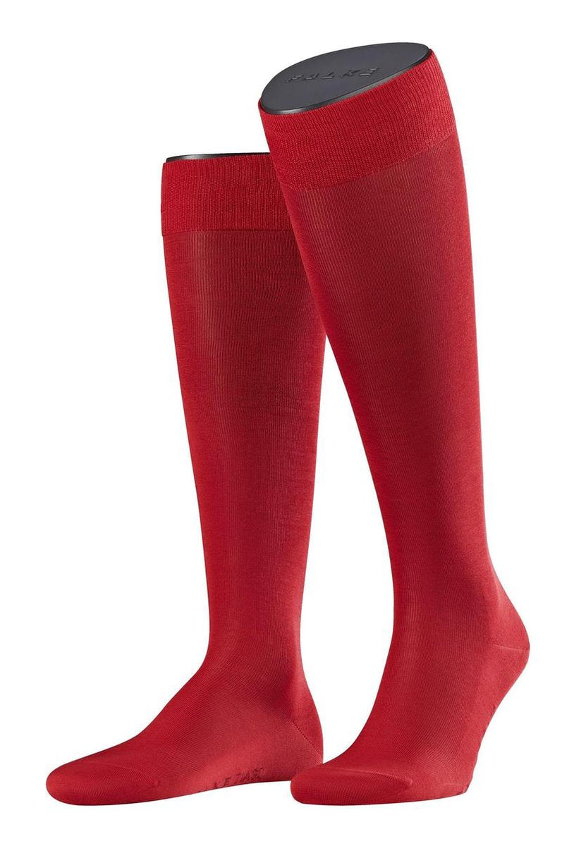 FALKE Tiago Kniekous Heren 15662 - Rood 8280 scarlet Heren - 43-44
