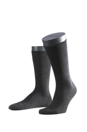 FALKE Sensitive Berlin Heren Sokken - Donkergrijs - Maat 39-42