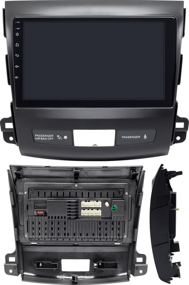 Mitsubishi Outlander 2005-2011 (voor originele systeem MET Rockford) Android 10 navigatie CarPlay Bluetooth USB WiFi 2+32GB