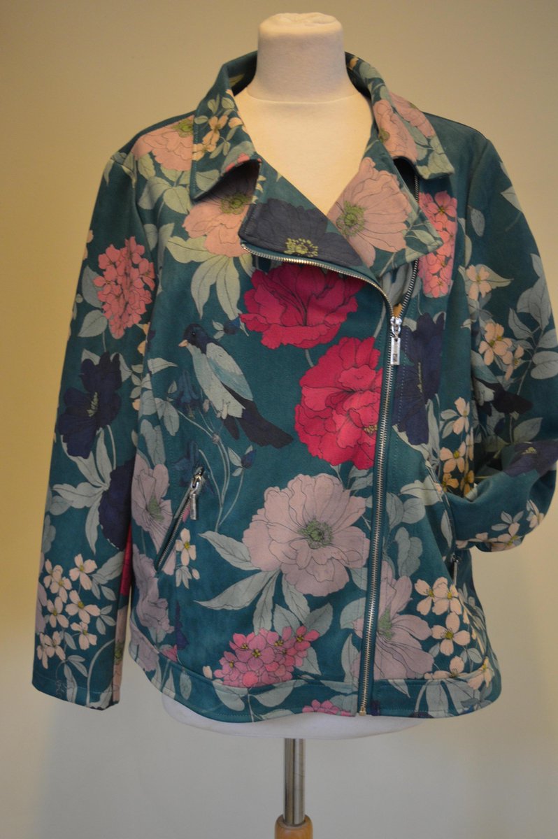 C&D casual wear - perfecto imprimé - FLOWERS PRINT - FOOTSIE - Taille 50