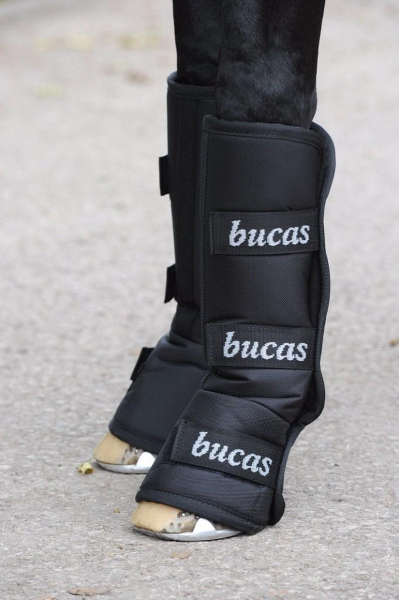 Bucas 3/4 transportbeschermers cob zwart/zwart