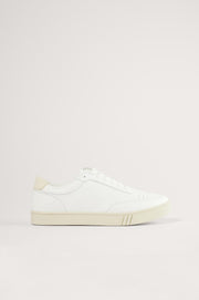 NA-KD Classic Court Vrouwen Sneakers - White - Maat 38