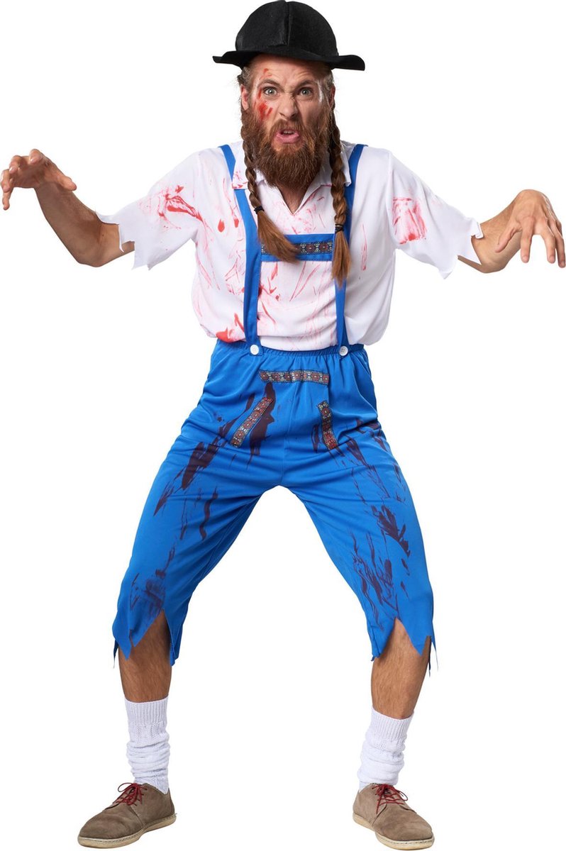 dressforfun - Griezelige Oerbeier XXL  - verkleedkleding kostuum halloween verkleden feestkleding carnavalskleding carnaval feestkledij partykleding - 302294