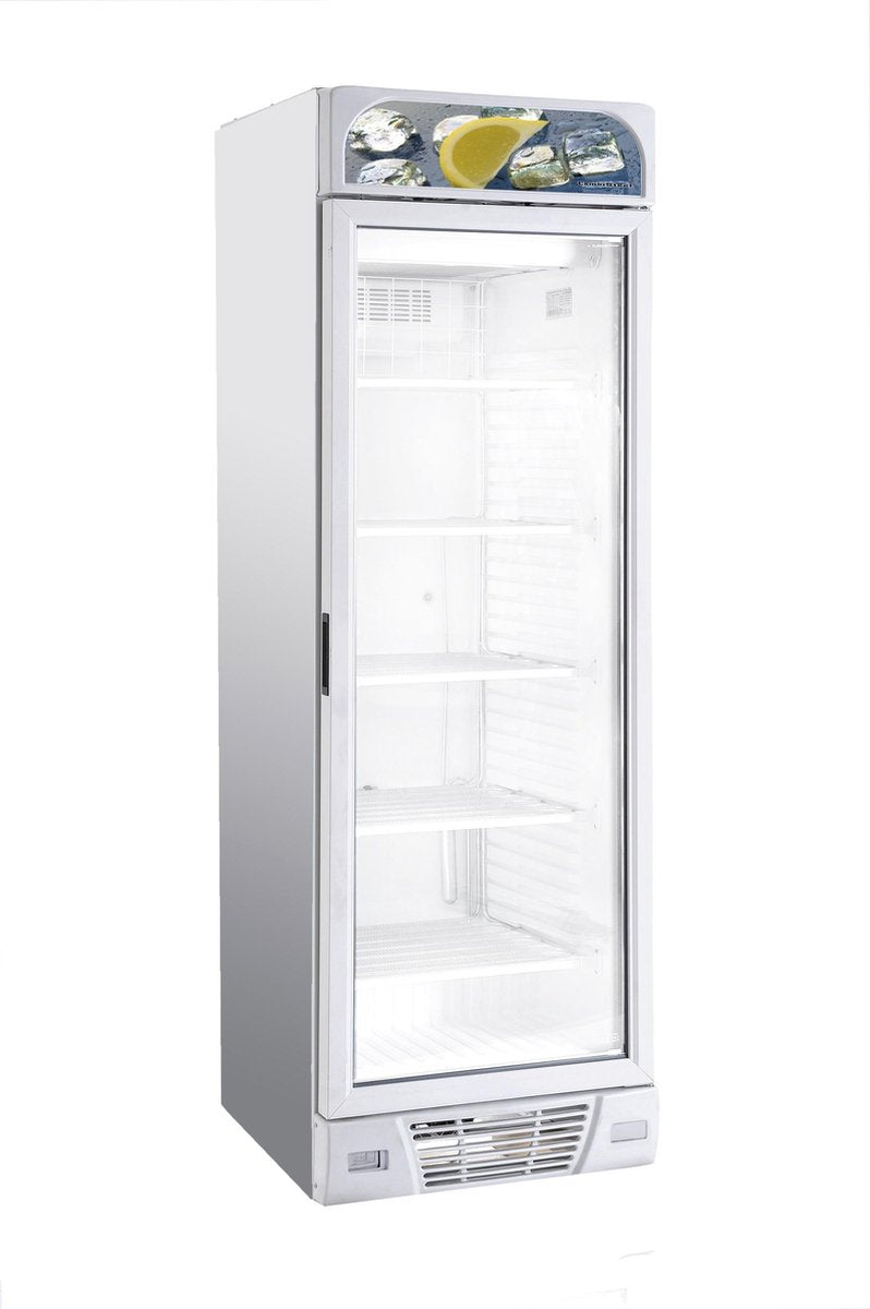 Horeca Vrieskast 1 Glasdeur | 382 Liter