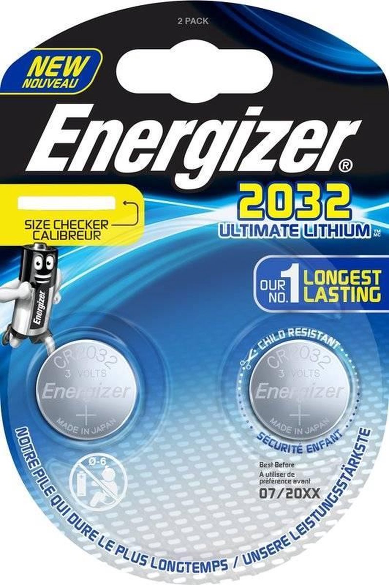 Energizer Ultimate Lithium 2032 Single-use battery CR2032