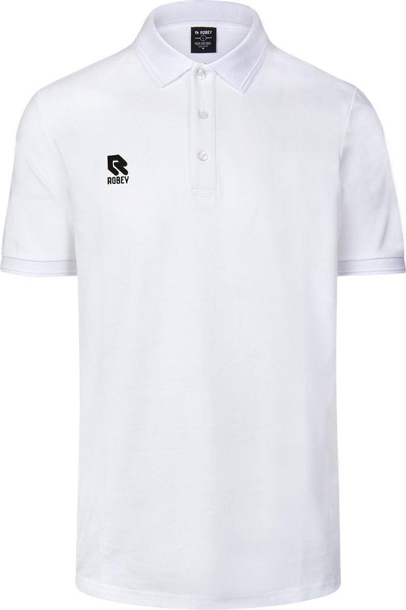 Robey Off Pitch Polo (maat XL) - Wit