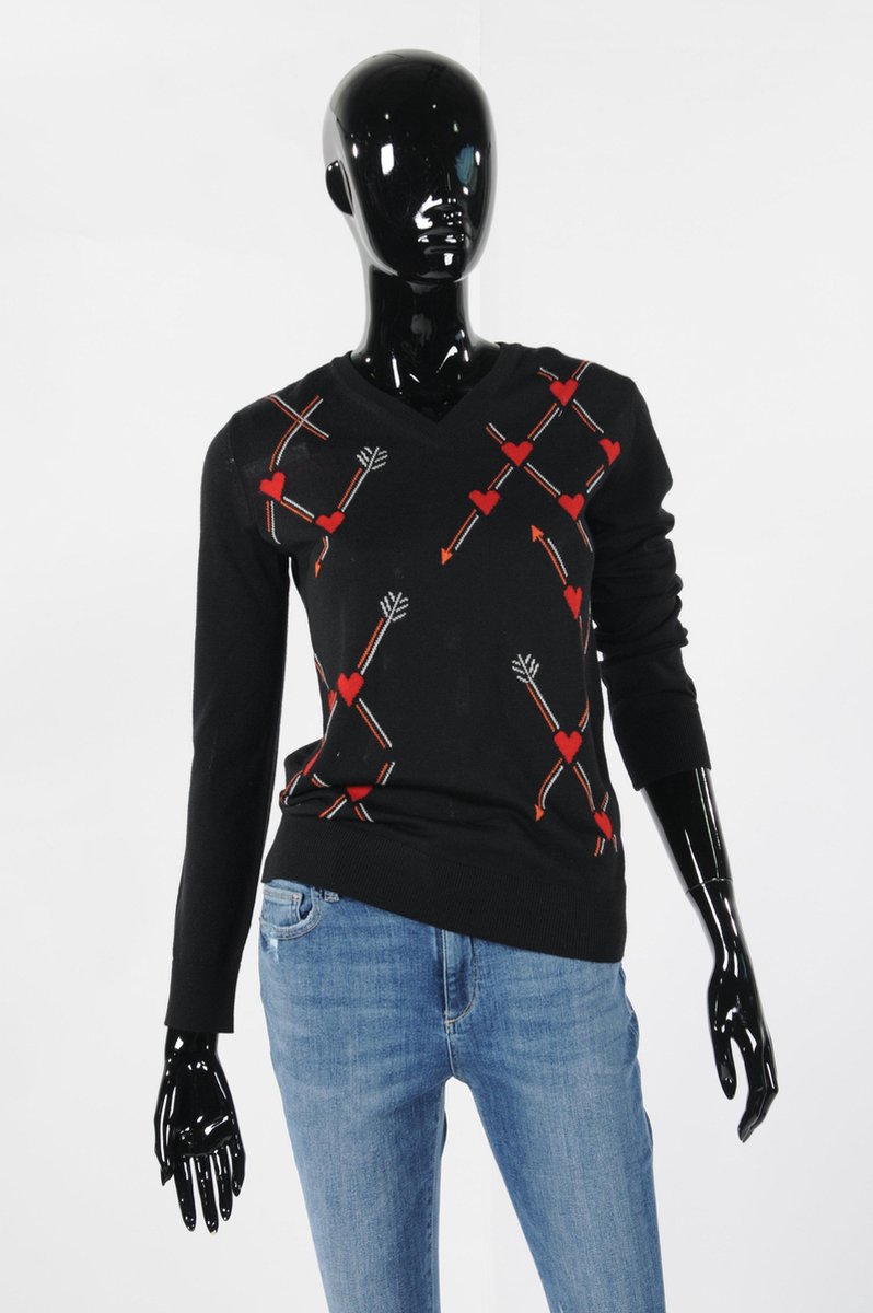 RED VALENTINO - Trui - ZWART