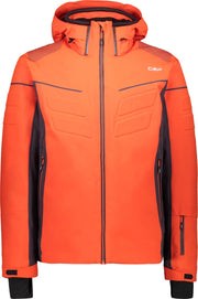 CMP Heren Ski Jas Oranje/Rood 52