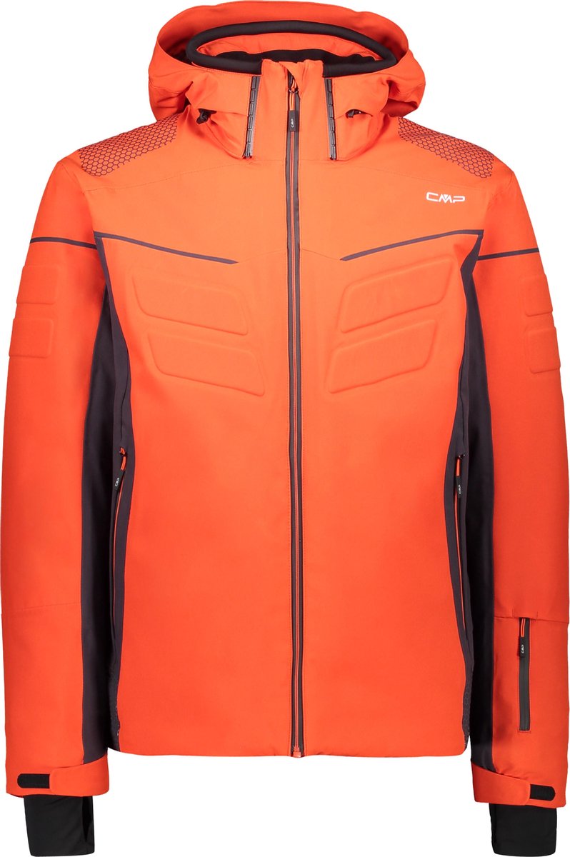 CMP Heren Ski Jas Oranje/Rood 52