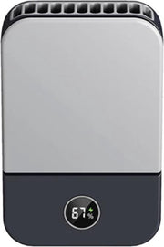 Draagbare nek ventilator - Krachtige USB Draagbare Ventilator | Mini ventilator | Tafel Ventilator | Draagbare Fan | Nek Fan Blauw