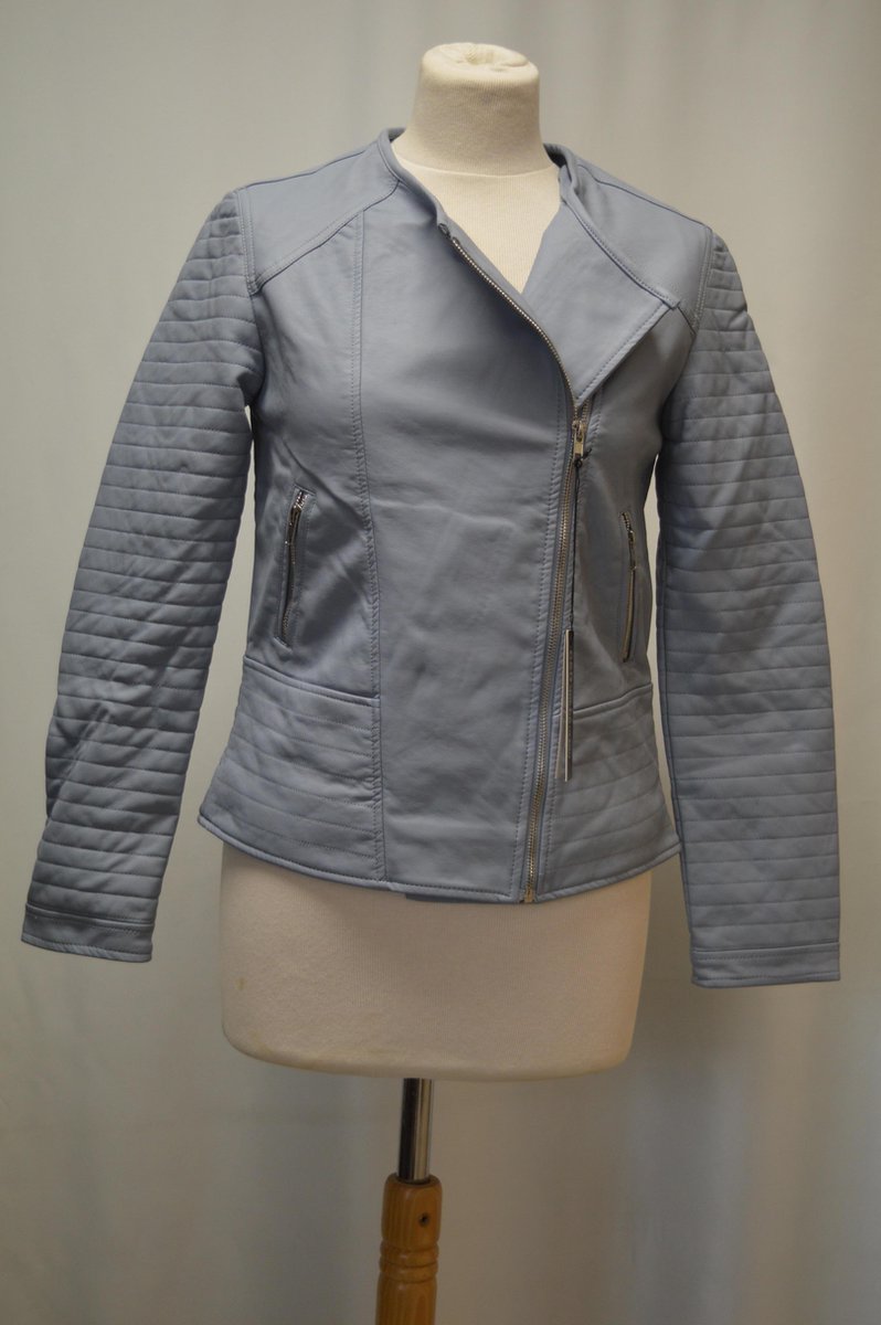 C& casual wear Perfecto en imitation cuir - DARI Bleu clair - Taille 40