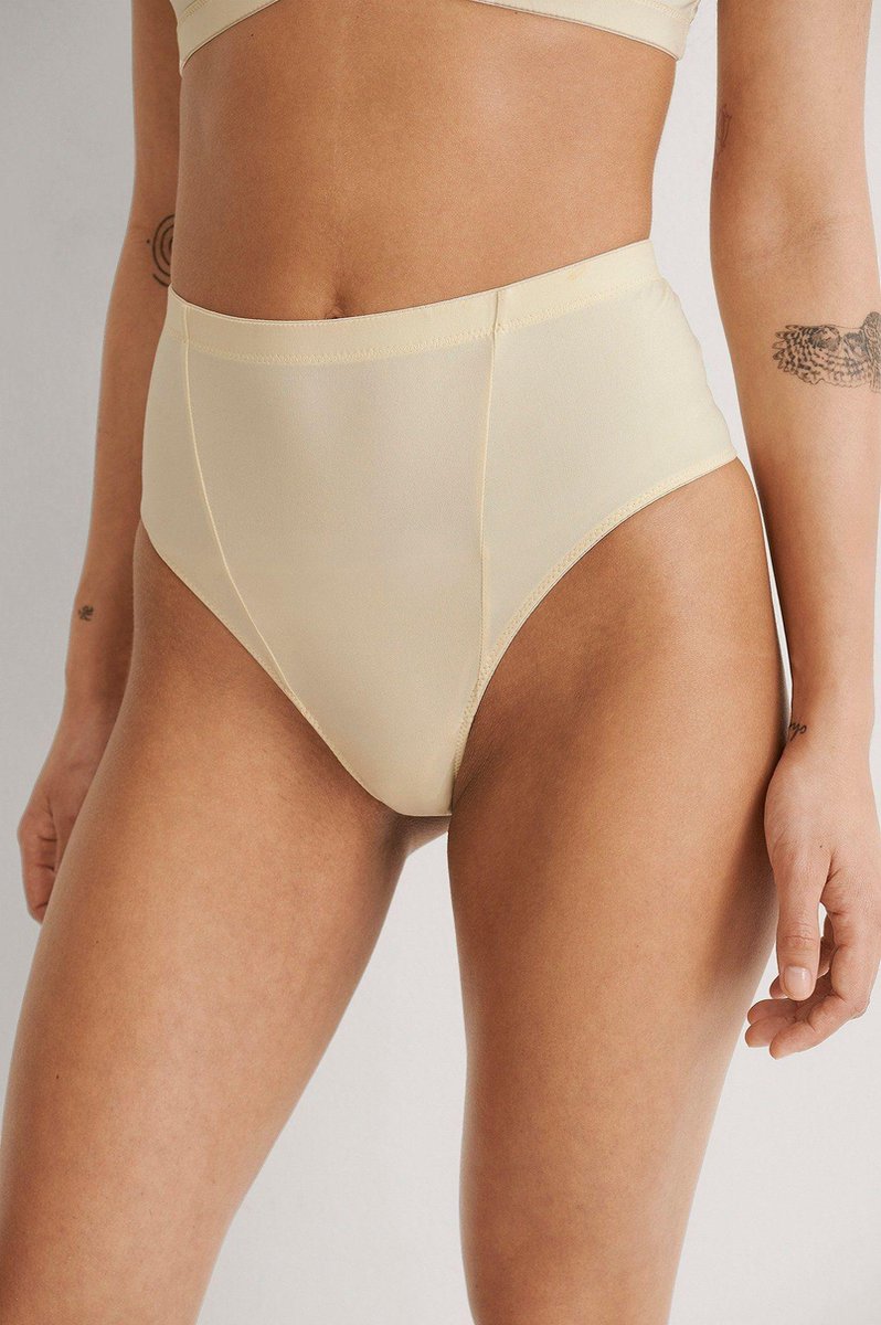 Na-KD dames Slip - soft micro panty - Creme  - XS