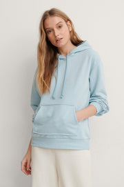 NA-KD Basic Vrouwen Trui - Blue - Maat XS