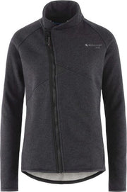 Klättermusen Outdoorvest Falen Dames Katoen Donkergrijs Mt S