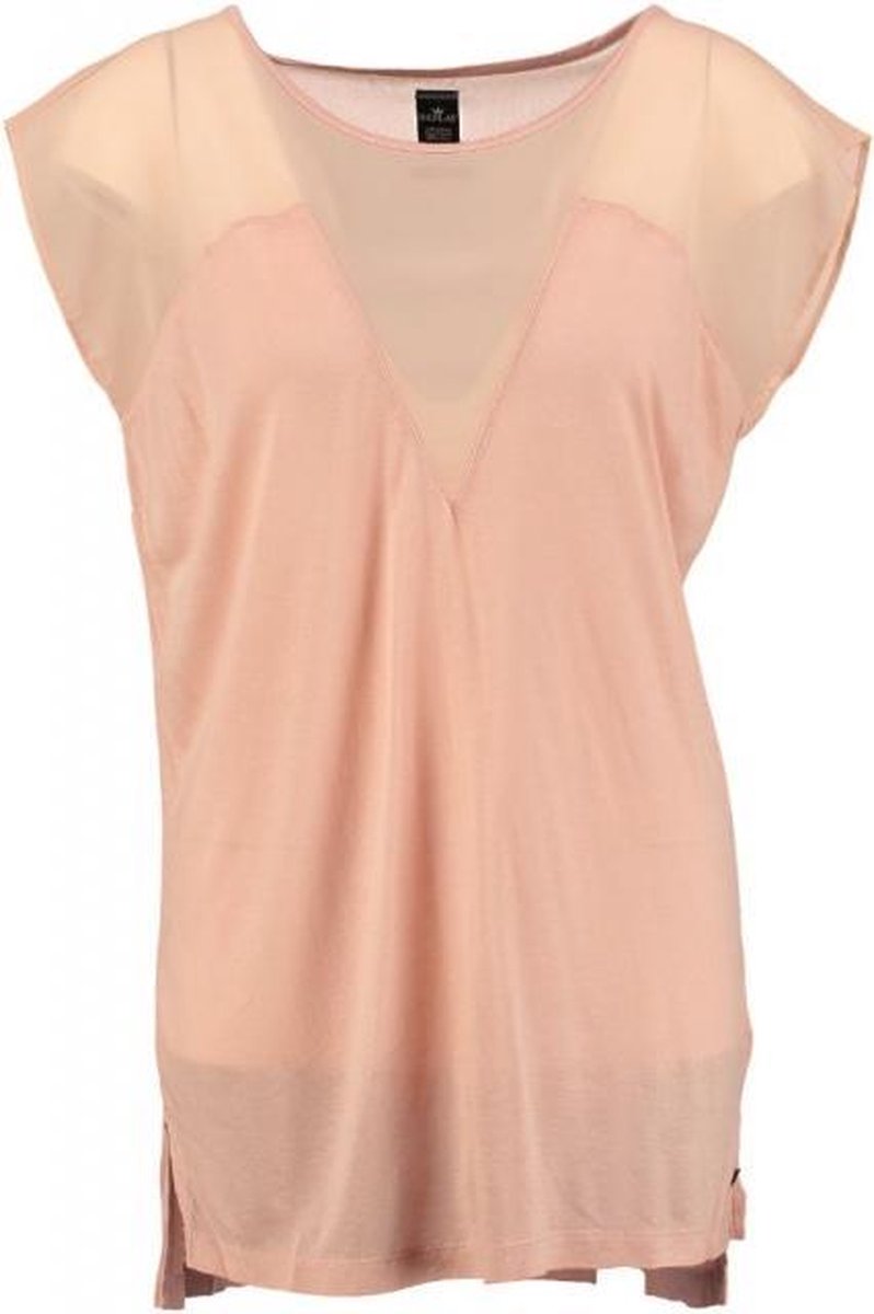 Replay roze long shirt - Maat L