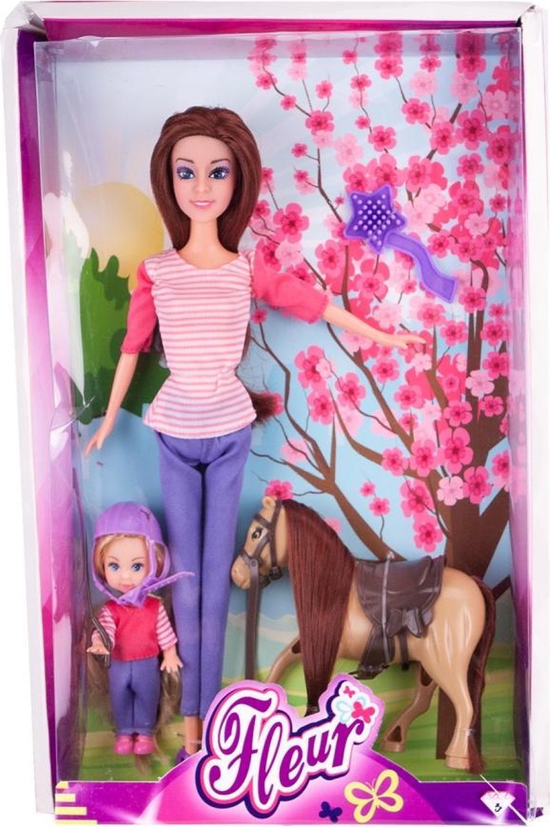 Fleur Pop met Pony + Kind + Accessoires