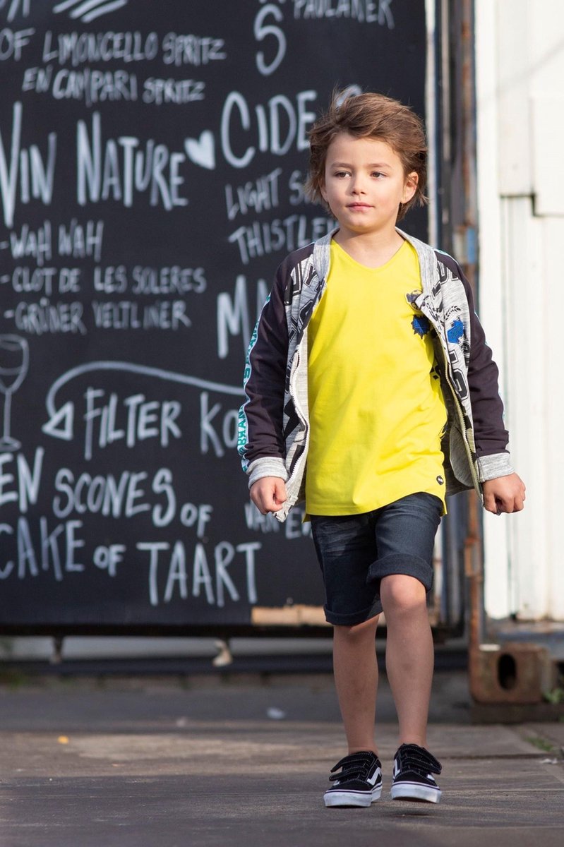Quapi short Arjan black jeans