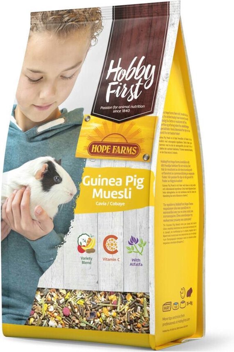 3x Hobby First Hope Farms Cavia Muesli 2