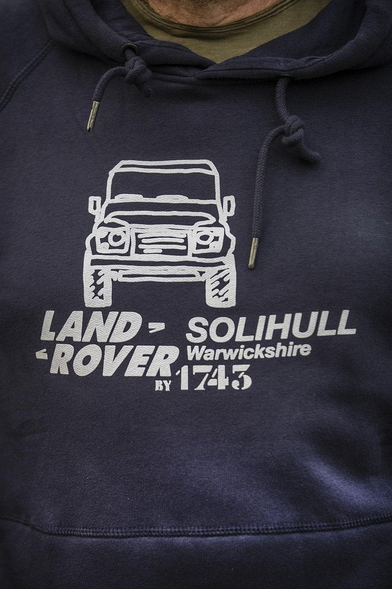 LandRover Solihull 1743 Hoodie Navy blue XL