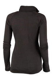 Rough [W] Zip-neck M Black