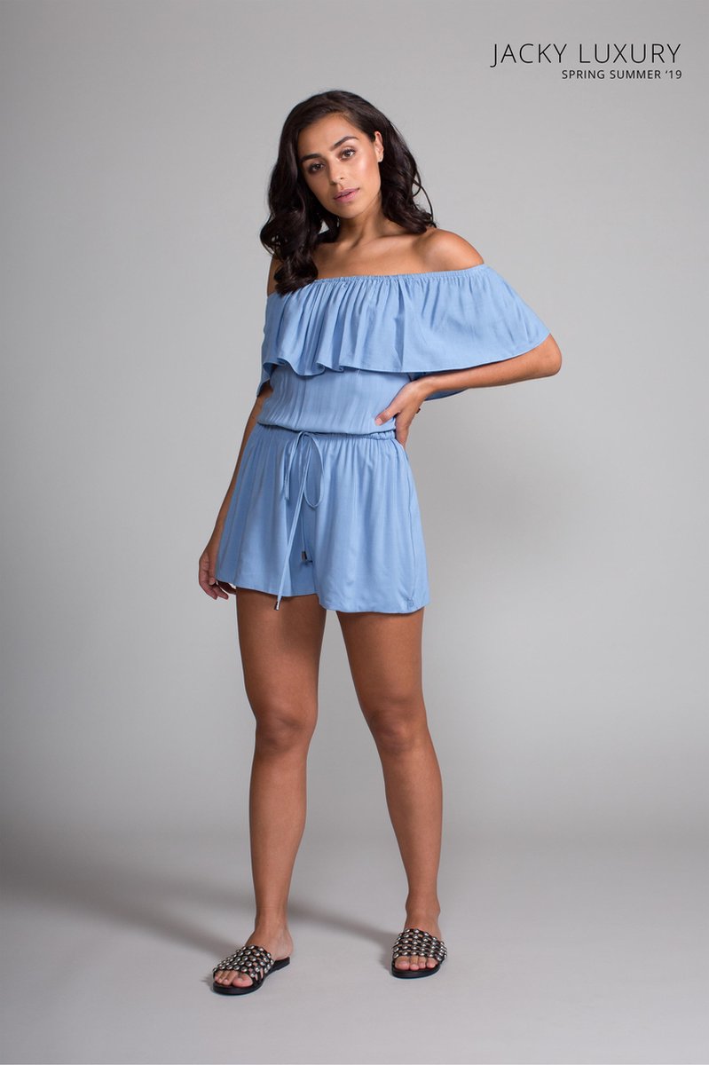 Jacky Luxury short jumpsuit  off shoulder - M