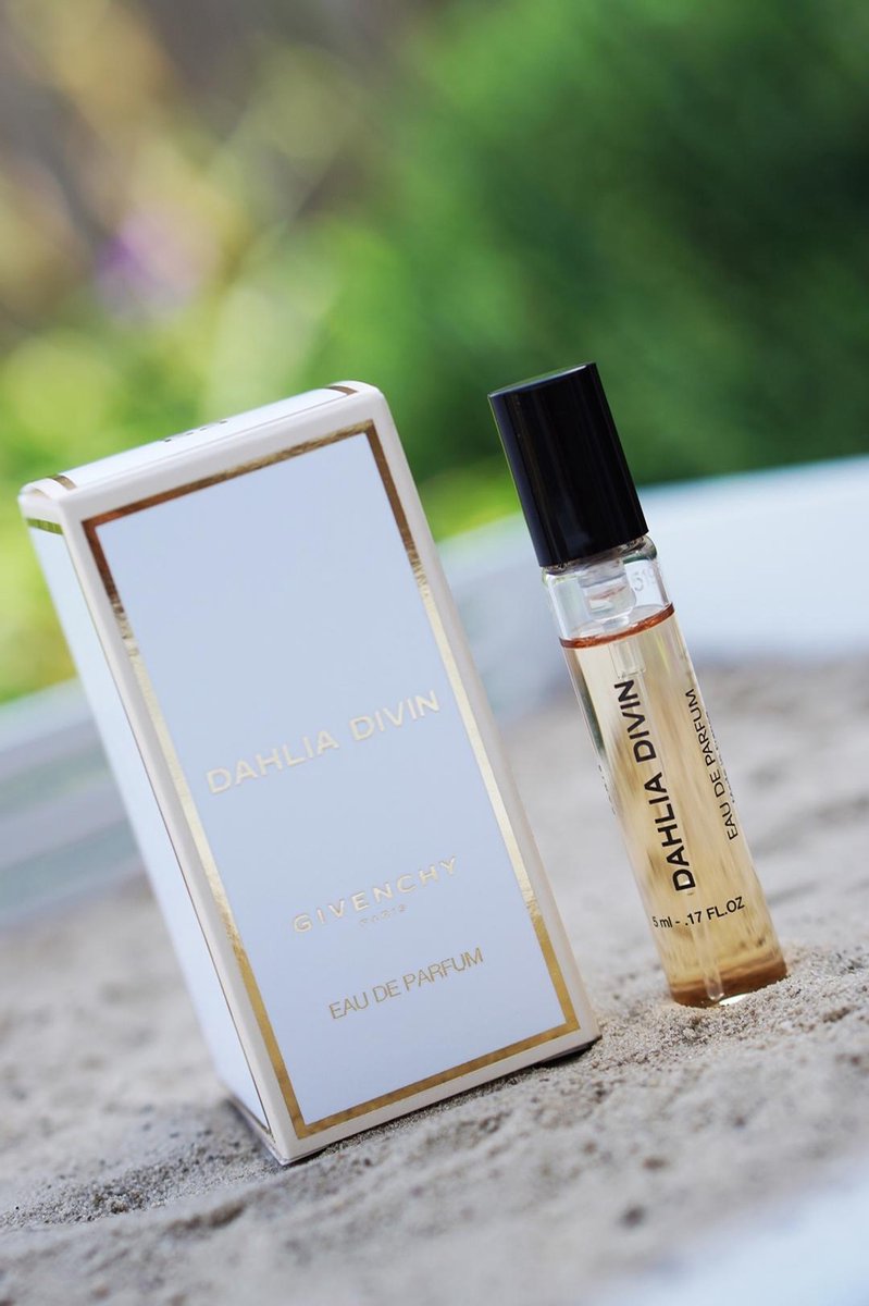 Eau de Parfum Dahlia Divin Givenchy 5ml + reload navulbare verstuiver en flacon