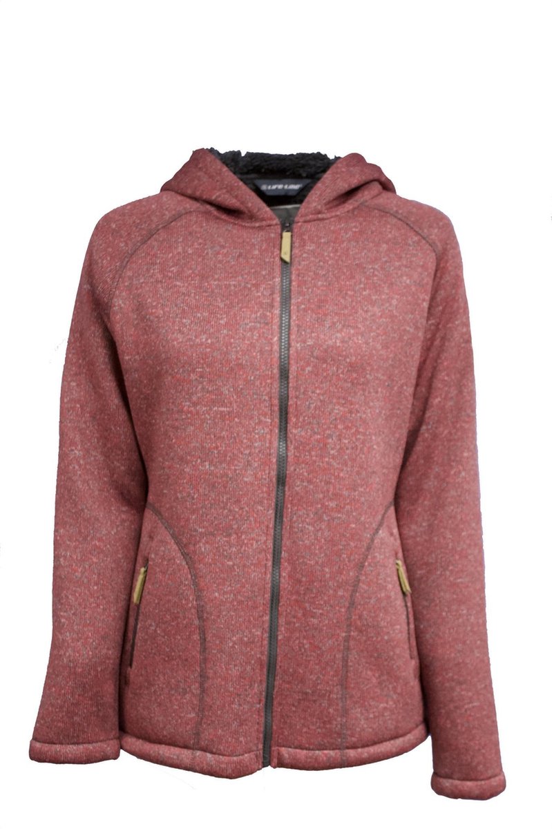 Santa Dames Fleece Jas - Roze