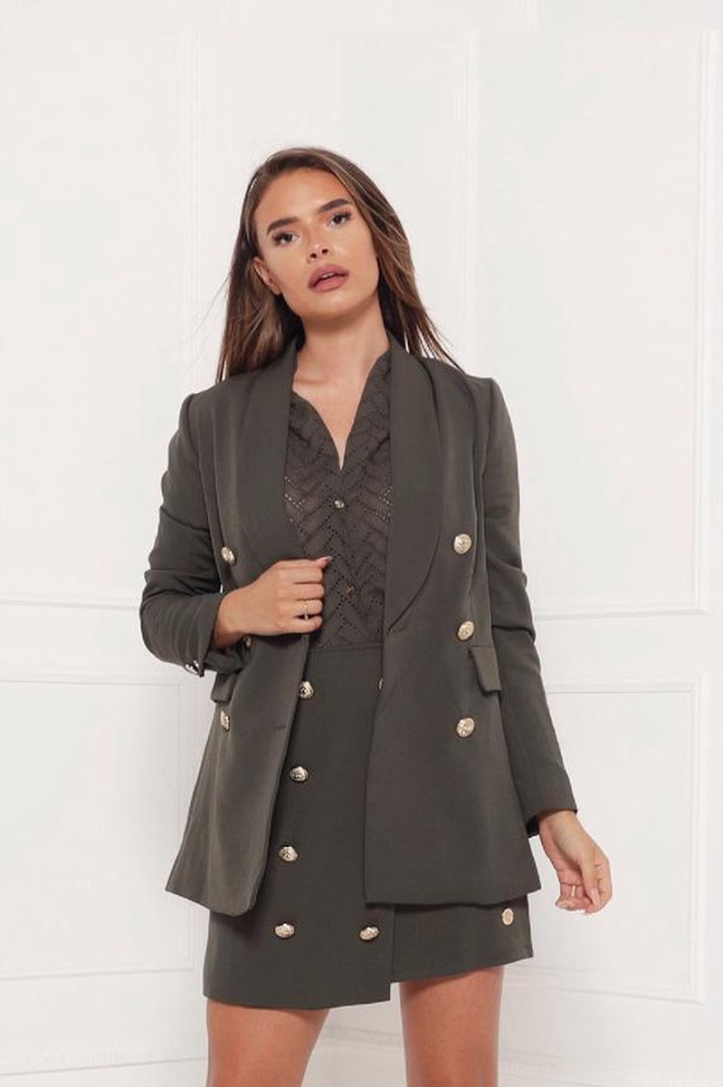 Delousion Jacket niya army green XL